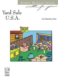 Yard Sale USA piano sheet music cover